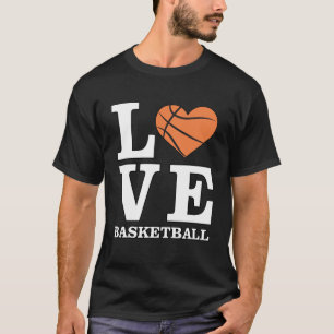 Ich liebe Basketball T-Shirt