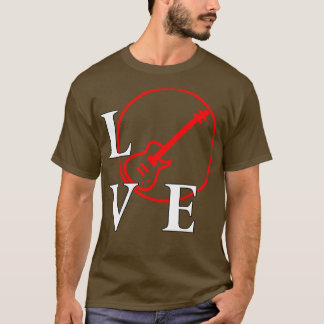 Ich Liebe Bass für Bass-Musikliebhaber zu spielen T-Shirt