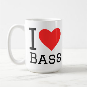 Ich liebe Bass Kaffeetasse