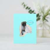 Ich Liebe Bath Time! Postkarte (Stehend Vorderseite)
