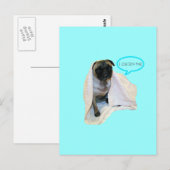 Ich Liebe Bath Time! Postkarte (Vorne/Hinten)