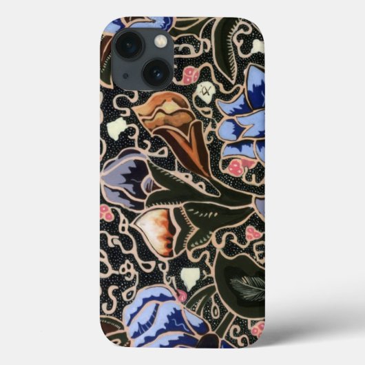 Ich liebe Batik iPhone Hülle (Rückseite)