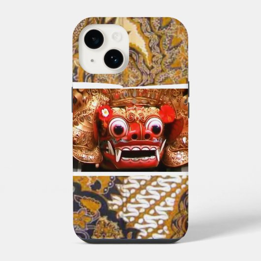Ich liebe Batik iPhone Hülle (Rückseite)