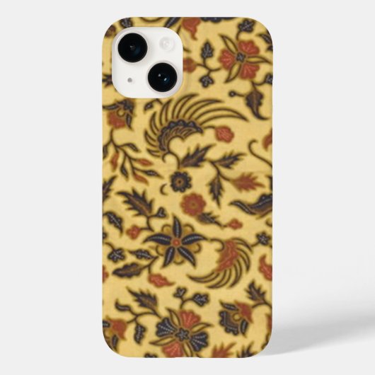 Ich liebe Batik iPhone Hülle (Rückseite)