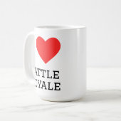 Ich liebe Battle Royale Kaffeetasse (Vorderseite Links)