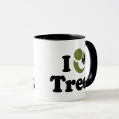 Ich liebe Bäume Tasse (VorderseiteRechts)