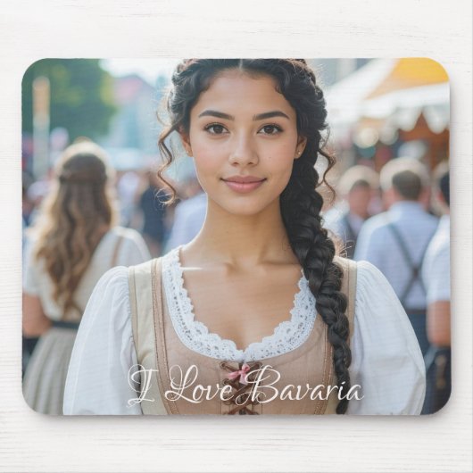 ICH LIEBE BAYERN MOUSEPAD (Vorne)