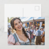 ICH LIEBE BAYERN POSTKARTE (Vorne/Hinten)