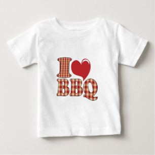 Ich liebe BBQ Baby T-shirt