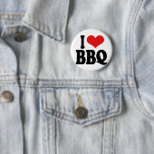 Ich liebe BBQ Button (Beispiel)