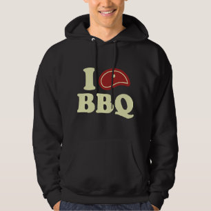 Ich liebe BBQ Hoodie