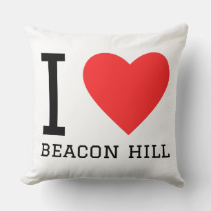 Ich liebe Beacon Hill Kissen