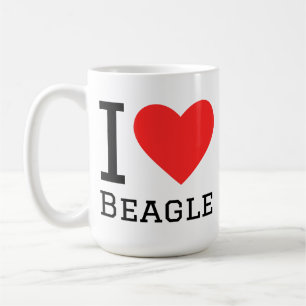Ich liebe Beagle Kaffeetasse