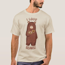 ICH LIEBE BEARS! T-Shirt