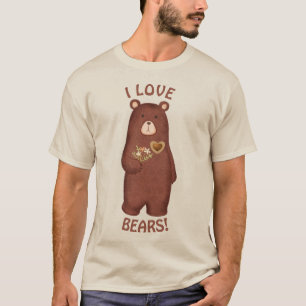 ICH LIEBE BEARS! T-Shirt