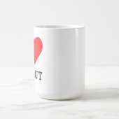 Ich liebe Beirut Kaffeetasse (Mittel)