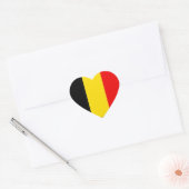 Ich liebe Belgien Herz-Aufkleber (Umschlag)