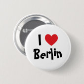 Ich liebe Berlin Button (Vorne & Hinten)