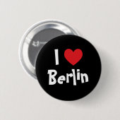 Ich liebe Berlin Button (Vorne & Hinten)