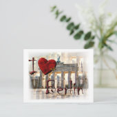 Ich Liebe Berlin Postkarte (Stehend Vorderseite)