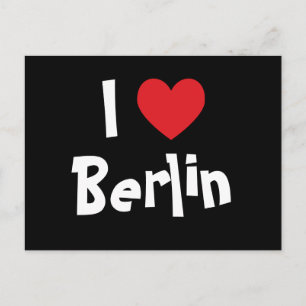 Ich liebe Berlin Postkarte