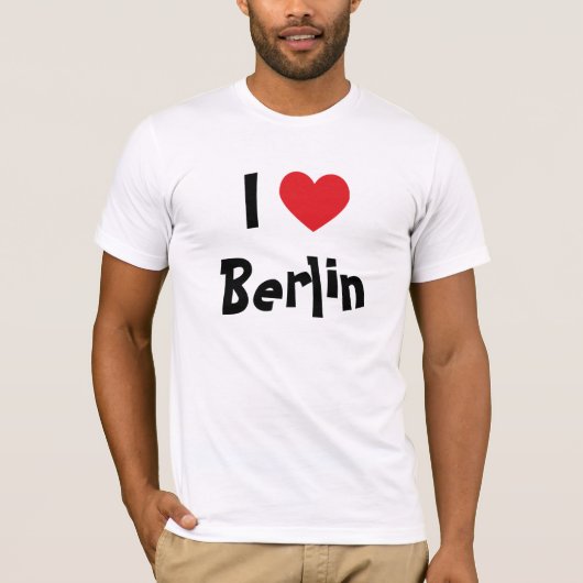 Ich liebe Berlin T-Shirt (Vorderseite)