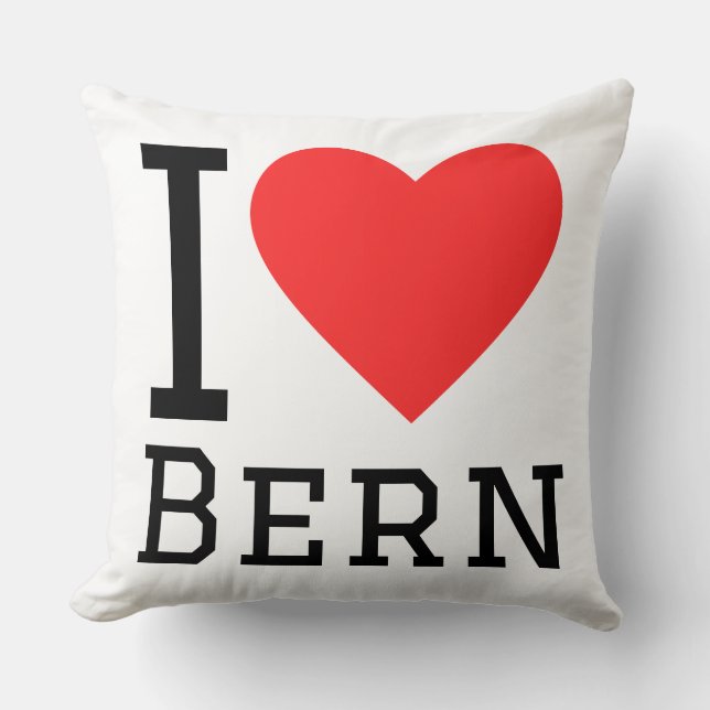 Ich liebe Bern  Kissen (Vorderseite)