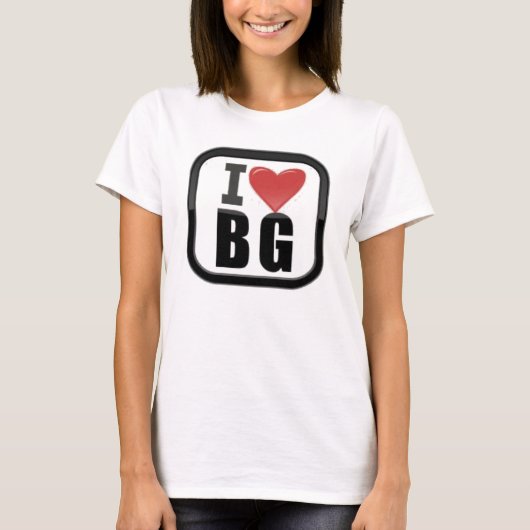 "ICH LIEBE-BG-"   SHIRT (Vorderseite)