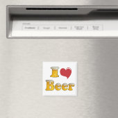Ich liebe Bier Magnet (In Situ (Geschirrspüler))