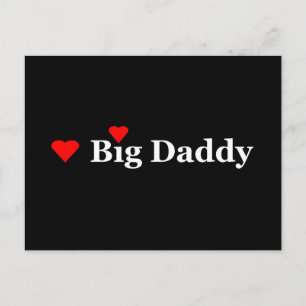Ich liebe Big Daddy Postkarte
