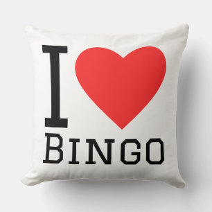 Ich liebe Bingo Kissen