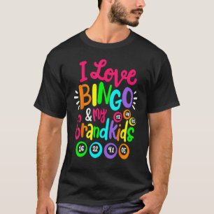 Ich Liebe Bingo und meine Enkelkinder Bingo Player T-Shirt