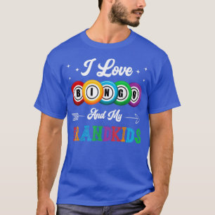 Ich Liebe Bingo und meine Großkinder Funny Bingo G T-Shirt