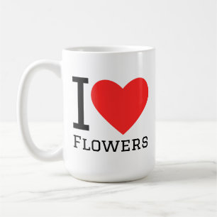 Ich liebe Blumen Kaffeetasse