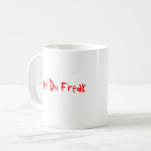 "Ich Liebe-Blut!!" Tasse (Vorderseite Links)