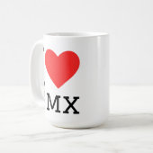 Ich liebe BMX Kaffeetasse (Vorderseite Links)