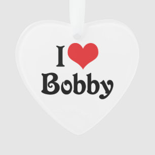 Ich liebe Bobby Ornament