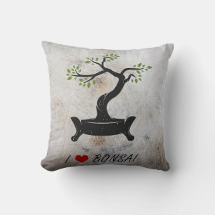 ich liebe bonsai  kissen