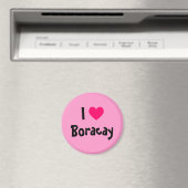 Ich liebe Boracay Magnet (In Situ (Geschirrspüler))