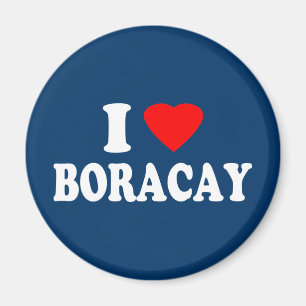 Ich liebe Boracay Magnet