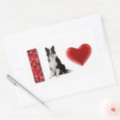 Ich Liebe Border Colliese!! Border Collie Sticker (Umschlag)