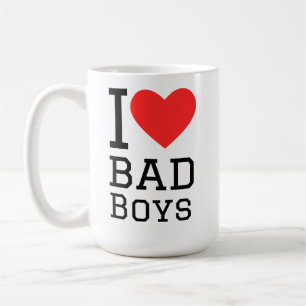 Ich liebe böse Jungs Kaffeetasse