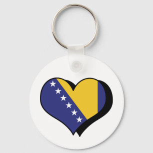 Ich liebe Bosnien und Herzegowina Schlüsselanhänge Schlüsselanhänger