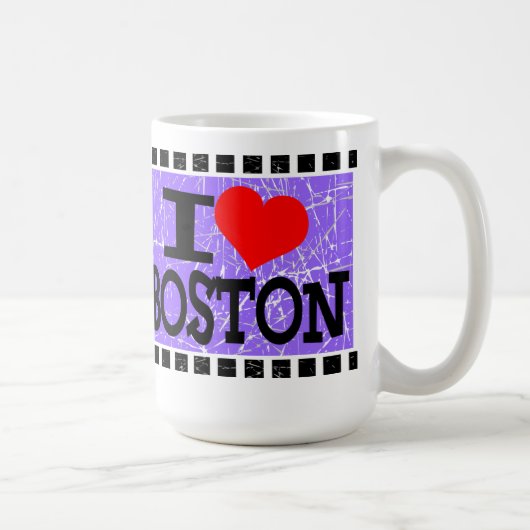 Ich liebe Boston - Tassen (Rechts)