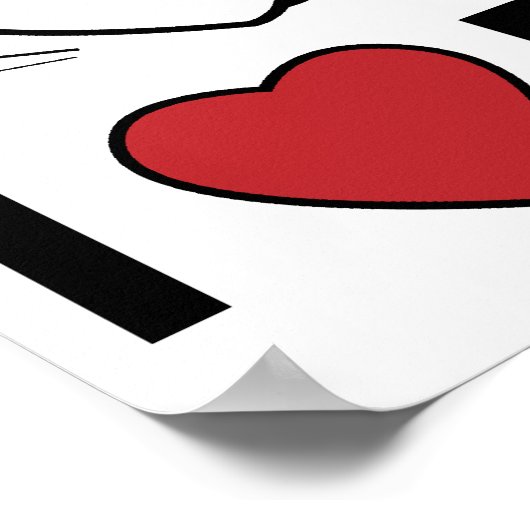 Ich Liebe Bowling! Poster (Ecke)