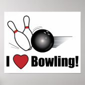 Ich Liebe Bowling! Poster (Vorne)