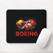 Ich liebe Boxhandschuhe Kampfsport Kampfkunst K Mousepad (Mit Mouse)