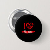 Ich liebe Bradenton Ich Herz Bradenton  Button (Vorne & Hinten)