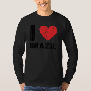 Ich liebe Brasilien Ich liebe Brasilien Familienre T-Shirt
