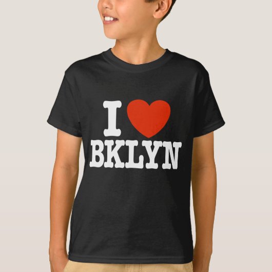 Ich liebe Brooklyn T-Shirt (Vorderseite)